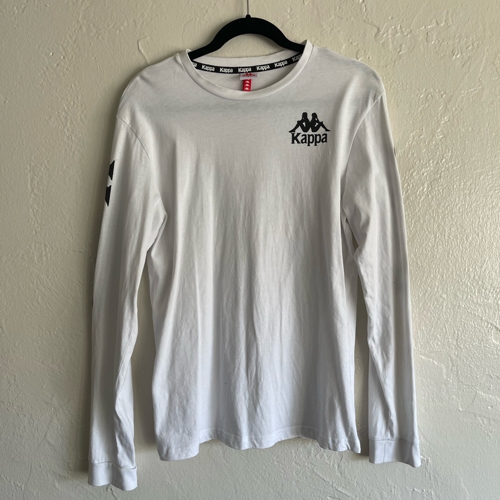 Kappa Large white long sleeve tee